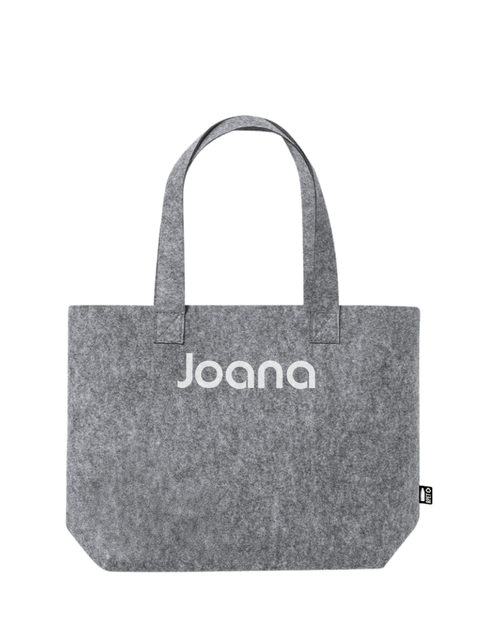 Bolsa fieltro rpet gris - 3