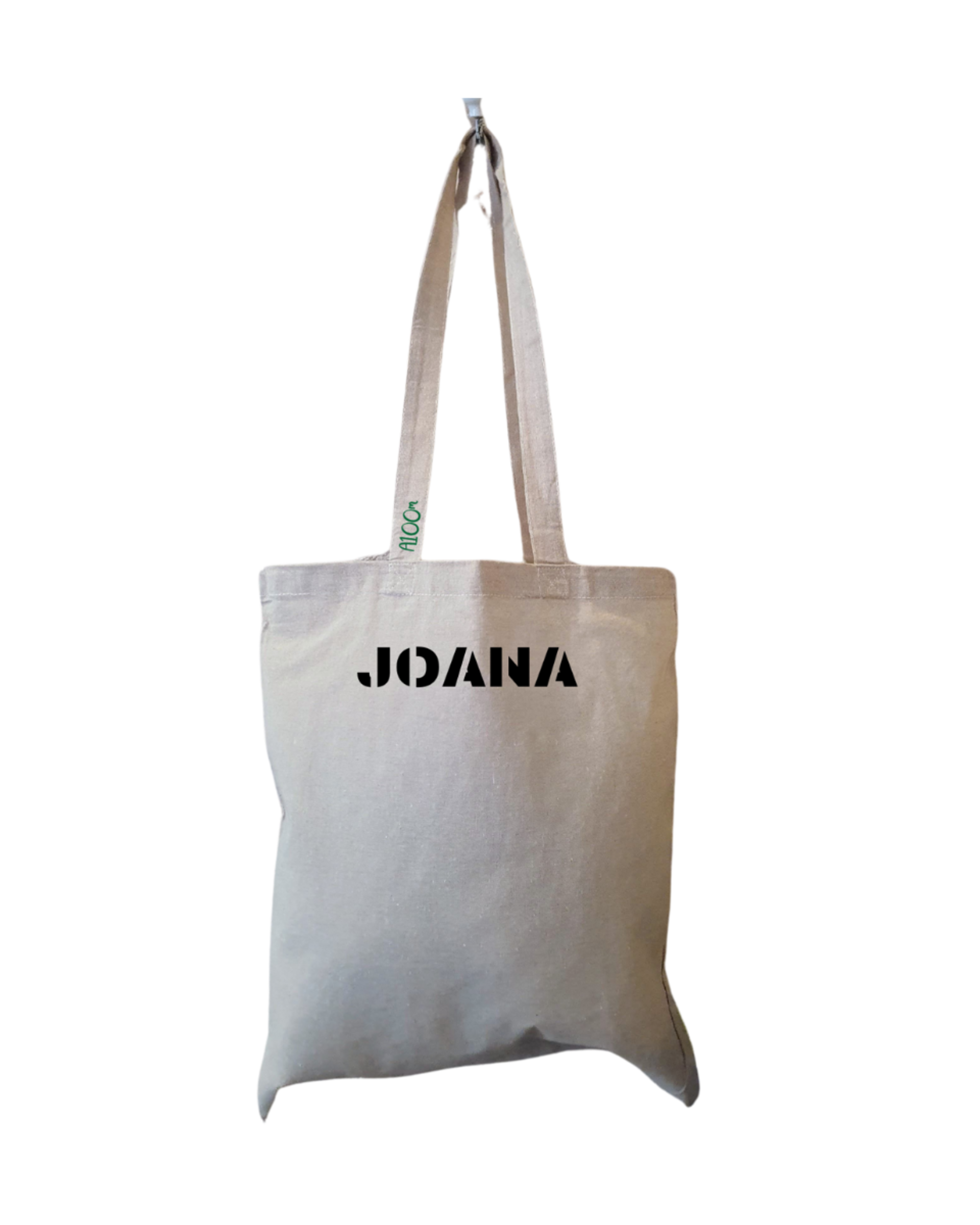 Tote bag nombre personalizado, letras partidas - 2