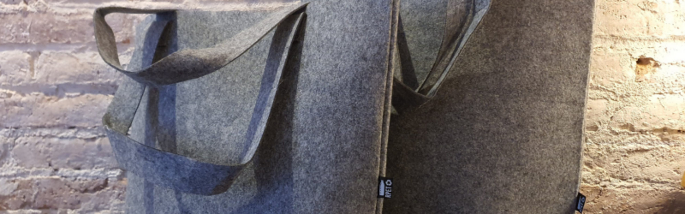 BOLSAS DE FIELTRO RECICLADAS